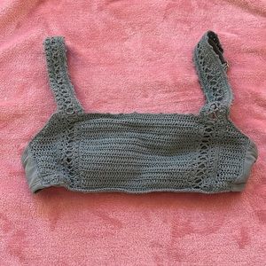 Green bikini top from target